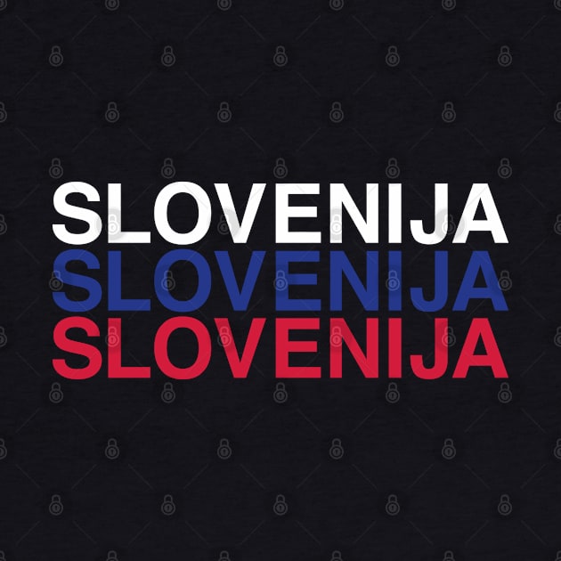 SLOVENIJA Flag by eyesblau